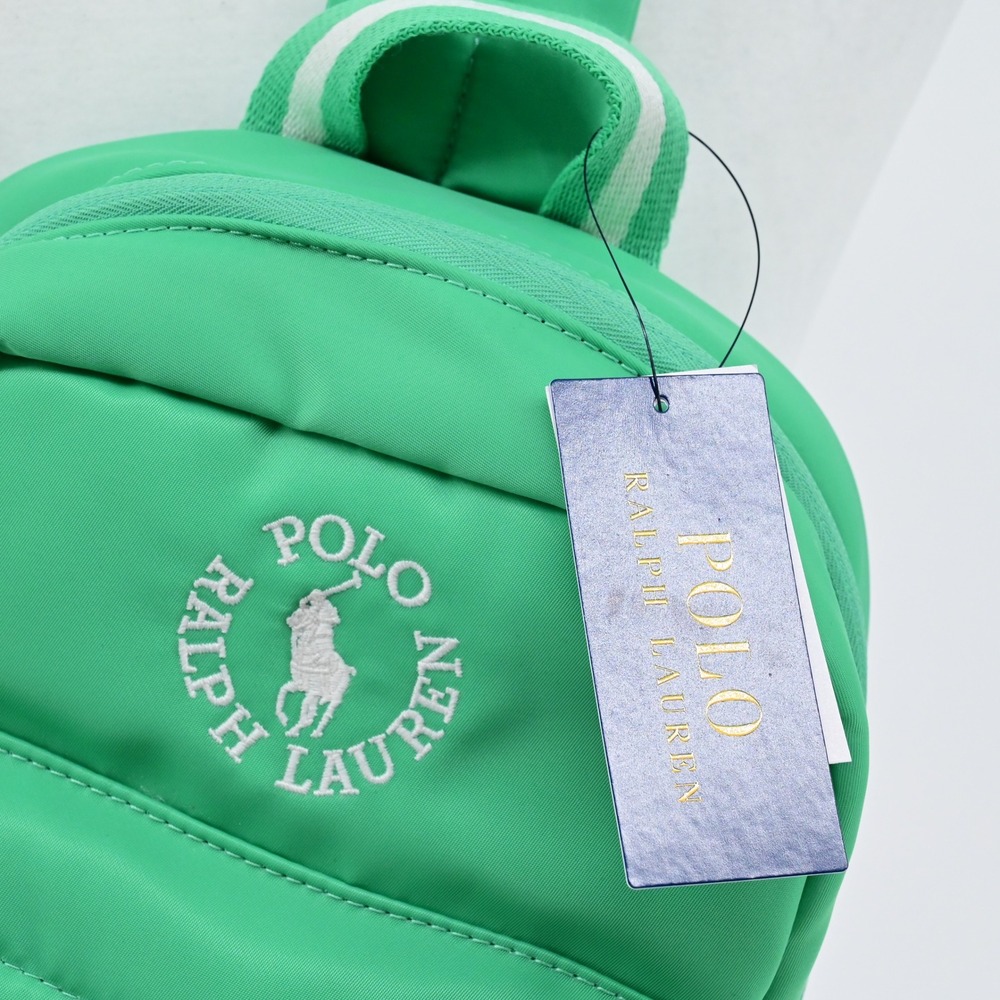 NWT Polo Ralph Lauren Crossbody Backpack Green Sporty Luxe Streetwear Modern - Picture 2 of 13